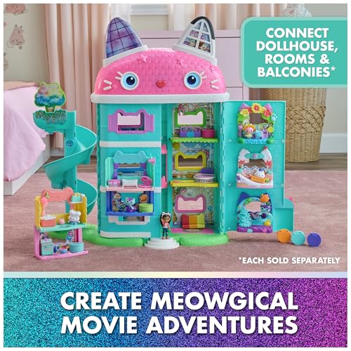 Gabby's Dollhouse The Movie, MerCat's Spa-wesome Bathroom Playset Set - image 5