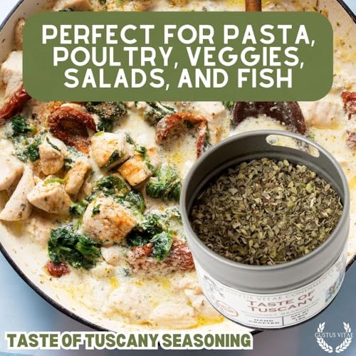 Image of Gustus Vitae | Taste of Tuscany Seasoning | Tuscan Italian Spice Blend