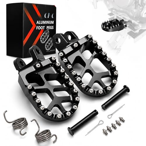 Image of JFG RACING Dirt Bike Foot Pegs for KLX250 /KLX250S /KLR650 /KLX300R /XR650L