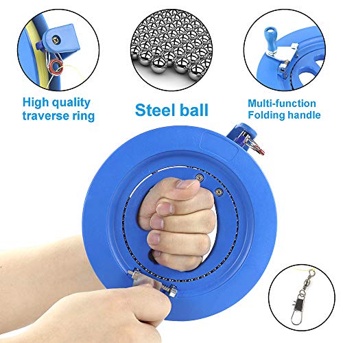 2Pack Kite Winder With Reel 7Inch 6Inch Kite String Spool Kite Flying String Kite Runner Kite Reel Winder For Adult Professional Outdoor Kite Accessories With Lock Function Control #TOP2