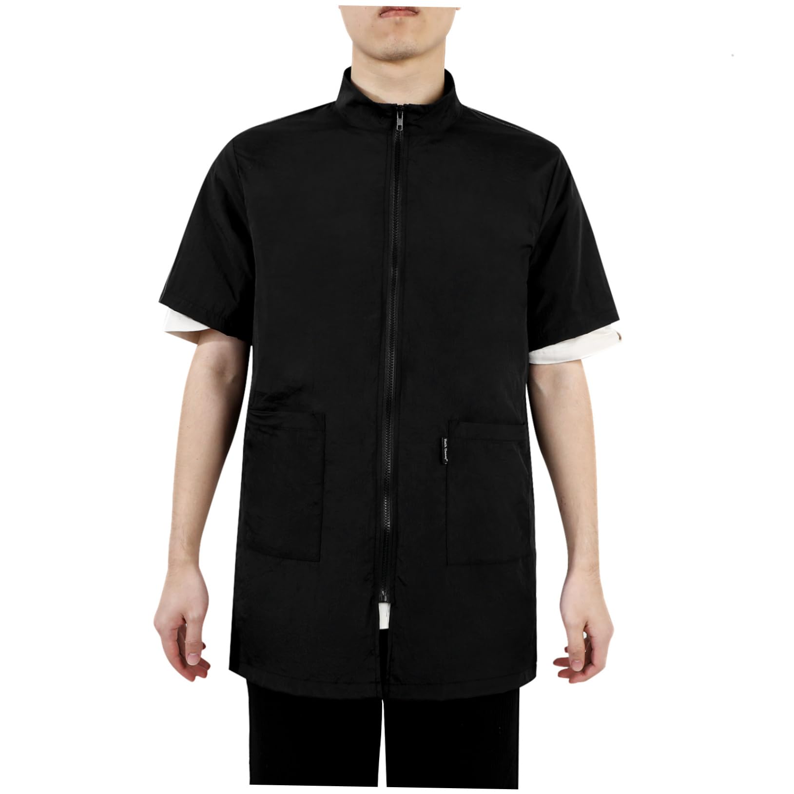 BESPORTBLE Pet Grooming Smock for Dogs Durable Work Clothes with Convenient Pockets Machine Washable Barber Shirt for Professional Grooming Tear Resistant Grooming