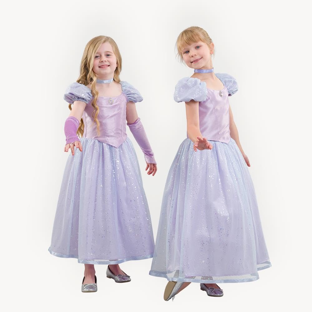 Pretend to Bee Princess Dresses, Ages 5-6, Dress Up Costumes for Kids, Cinderella, Rapunzel, Sleeping Beauty, Snow White, & The Little Mermaid
