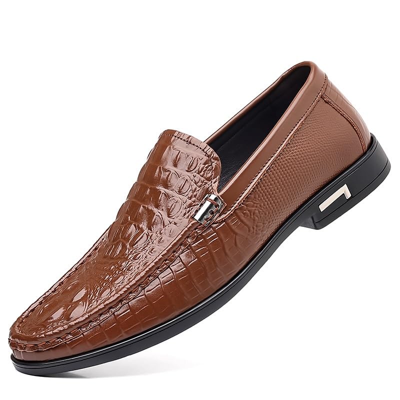 Men’s Dress Loafer Shoes Classic Business Wedding Formal Oxfords Shoes