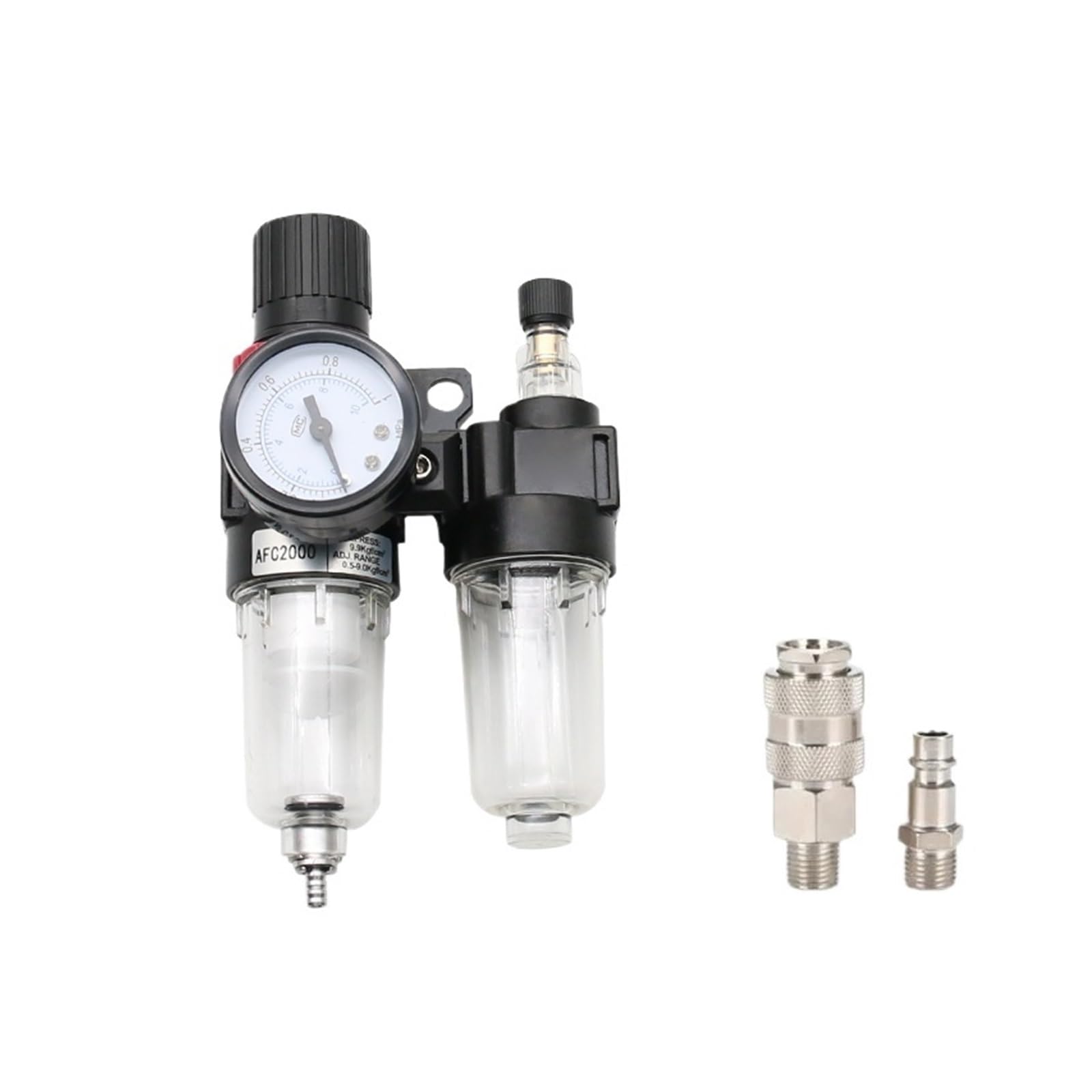 AYNRJKKX AFC2000 AFR2000+AL2000 G1/4 air Compressor Oil-Water Separator Filter Pressure reducing Valve Regulator(SMPM20)