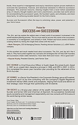 Success and Succession: Unlocking Value, Power, and Potential in the Professional Services and Advis