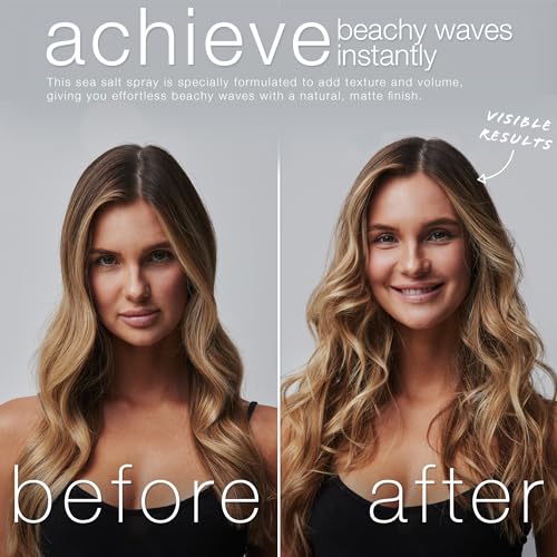 CRVFT Sea Salt Spray for Women | Sea Salt for Hair | Texture Spray | Volume & Texture for All Hair Types | Scented (6.76oz)