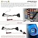 Audioproject A187 - Autoradio Set Radioadapter Antennenstecker Fakra Adapter Quadlock ISO DIN - kompatibel für Citroen Berlingo C2 3 C4 C5 6 8 Peugeot 207 307 308 FIAT Toyota Aygo Autoradio Adapter