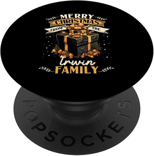 Irwin Family Christmas Costume Group Matching Xmas Party PopSockets Standard PopGrip