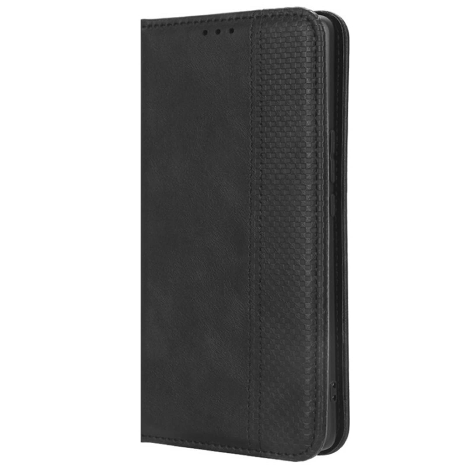 Funda Libro De Cuero PU Para Honor Magic 5 Lite - Funda Con Ranuras Para Tarjetas, Soporte Plegable Y Cierre Magnético