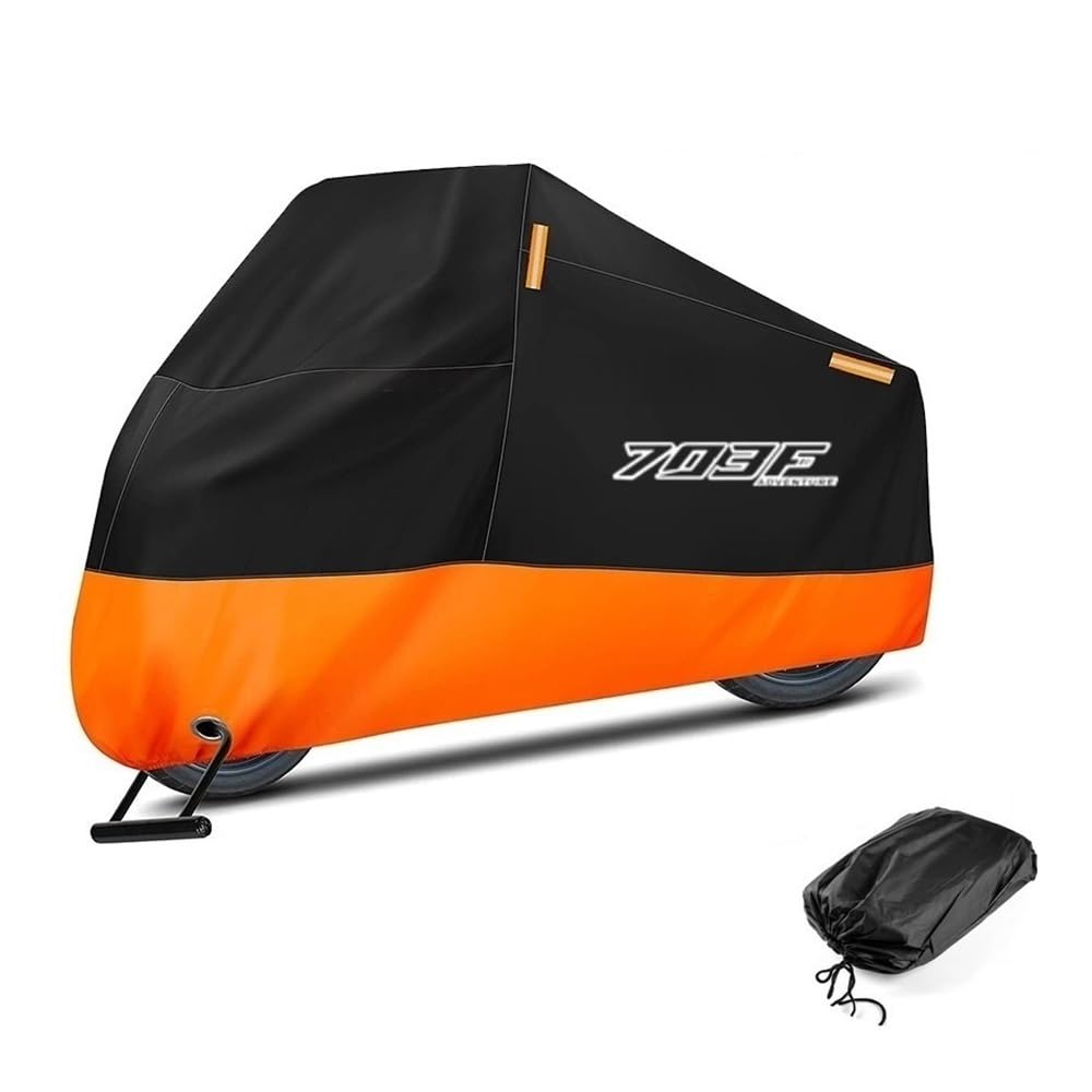 Accesorios De Motocicleta, Cubierta Gruesa Exteriores, Sombrilla Protectora para Lluvia, Protección para Todas Las Estaciones, Duradera para 703F 703 F 2025 Motocicleta Aire Libre Temporada Cubierta