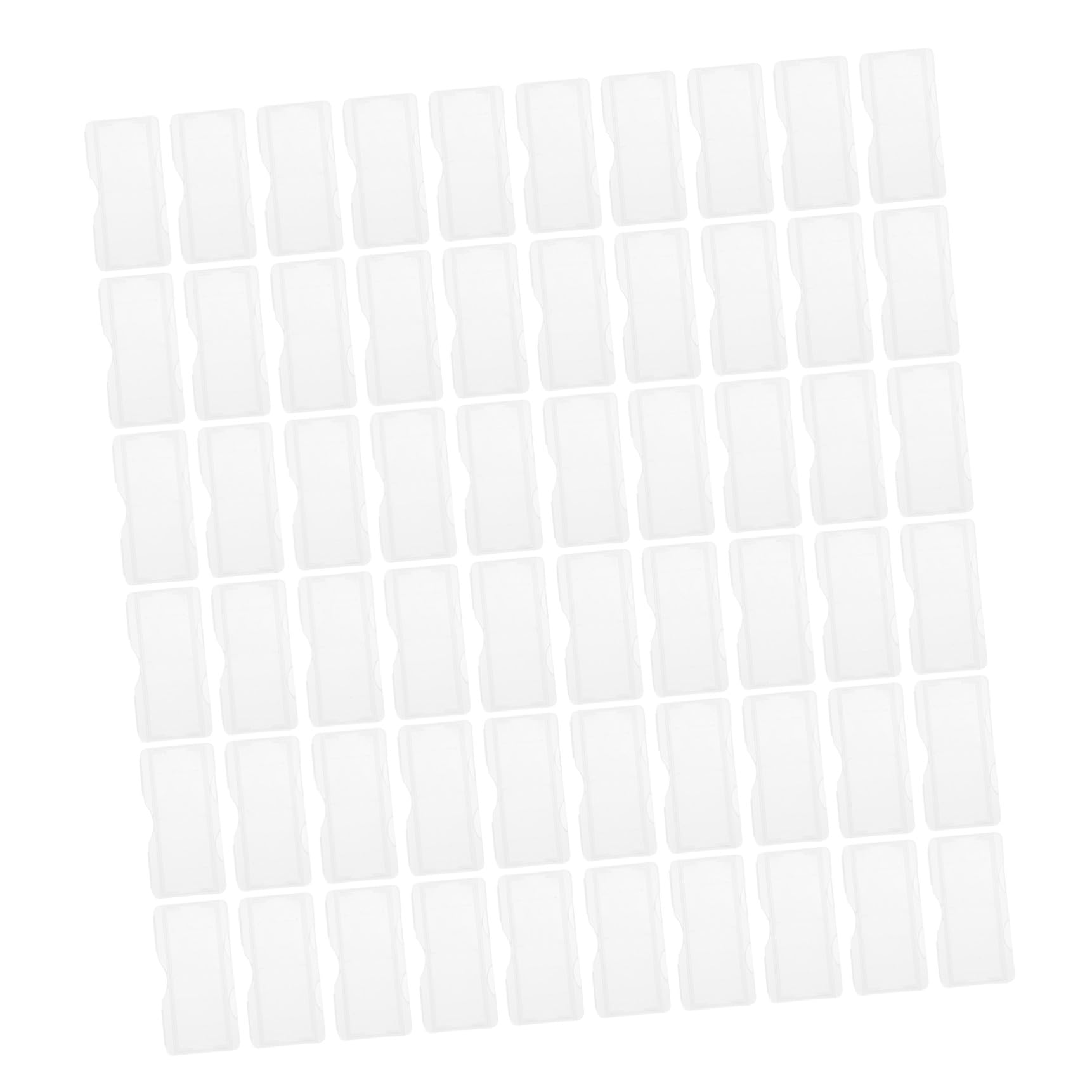 Set di Sacchetti di Scorrimento Microscopio Bianco: 100Pcs Microscope Porta Scorrevole per Microscopio Singole Microscopio in Plastica Scatola di Immagazzinaggio Scorrevole per