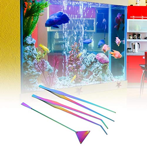 VILLCASE Kit de Limpeza Ferramenta de Limpeza Do Aquário Do Tanque de Peixes Raspador de Algas Scrub