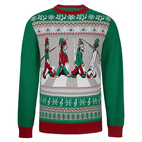 Ugly Christmas Sweater for Holiday Fun Tacky Unisex Design, Perfect Snug Fit Breathable Crewneck
