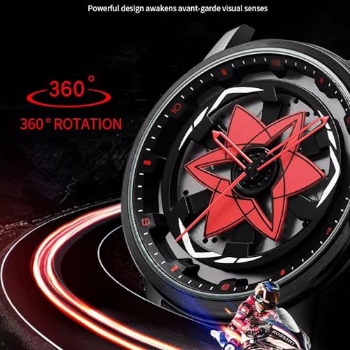Buy GOLDENIZE FASHION Men Analogue Rotating Stylish Wrist Wheel - Image 7