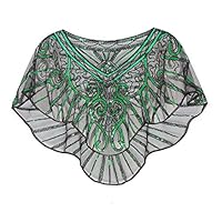 Algopix Similar Product 3 - Metme Womens 1920s Wedding Wrap Bridal