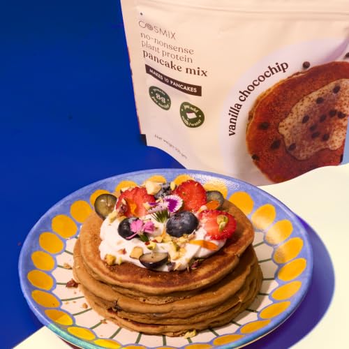 Image of Cosmix No-Nonsense Protein Pancake Sachet | Vanilla Choco Chip 40g