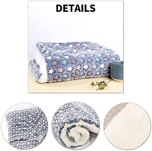 G YITENG 3 Pc Small Animal Plush Bed Mat,Warm Fluffy Kitten Puppy Blanket,Fleece Sleep Pad for Ferrets Hamster, Rabbit Bed Guinea Pig Bed (Large:19 x 12in, Set-A) — view 6
