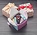 Small Floral Gift Boxes with Lids & Ribbons (20 Pack) 5.8” x 3.7” Empty Decorative Treat Boxes for Gift Giving, Square Cookie Tins, Mithai Indian Sweets, Mothers Day, Easter, Candy, Bulk, Spring, Cute