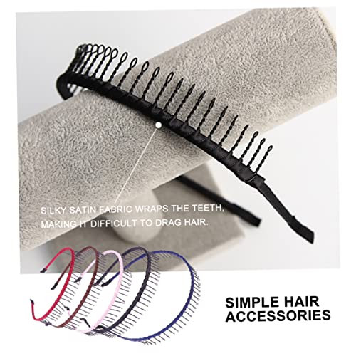 KALLORY Five Piece Wavy Toothed Hair Headbands #TOP29