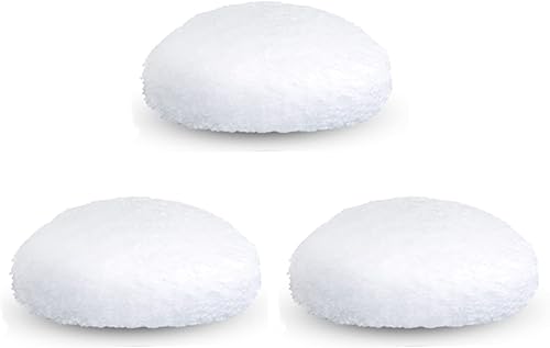 GERBAINI 3 almohadillas blancas lavables para máquina de escultura corporal masajeador de celulitis