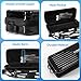 iDPRT MT610 Carrying Case PRT HPRT Portable Thermal Printer, MT610 Pro Electronics Organizer Travel Case for Printer & Accessories, Black Bag & Strap ONLY