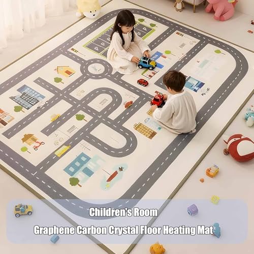 Tapis chauffant électrique en cristal de carbone diffusion thermique rapide - 3