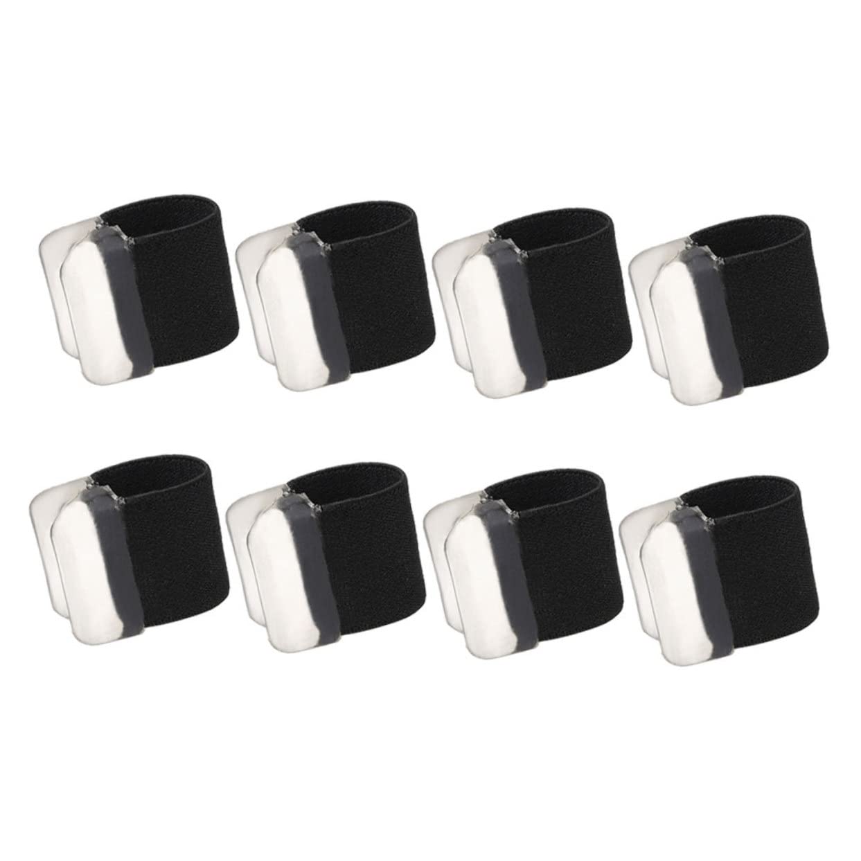 4Pairs Bunion Toe Separators Breathable Toe Spacers for Men Comfortable and Durable Design Friction and Correct Overlapping Toes Elastic Washable for Hallux