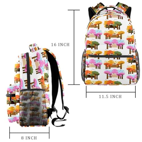 Sac à dos pour filles et garçons avec grand compartiment de rangement