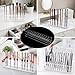 Wiojtry Nail Art Tool Organizer, nail brush holder, nail technician gifts, Storage for Storing Pro Beauty Finger Nailcare Art Kit Tools Makeup Display Case Refillable Container Holder Organization