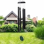 Chimes à vent pour l'extérieur Grand 48", Deep Tone Windchimes Outdoors -Décor pour Pork,Yard,Jardin,Patio,Mémorial Wind Chime pour la perte d'un aimé, Sympathie Deuil de deuil Cadeau pour la méditation