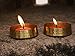 Daddy Shoppe Hand Made Pure Brass Tealight Candle Holder Set of 2 Votive Holders