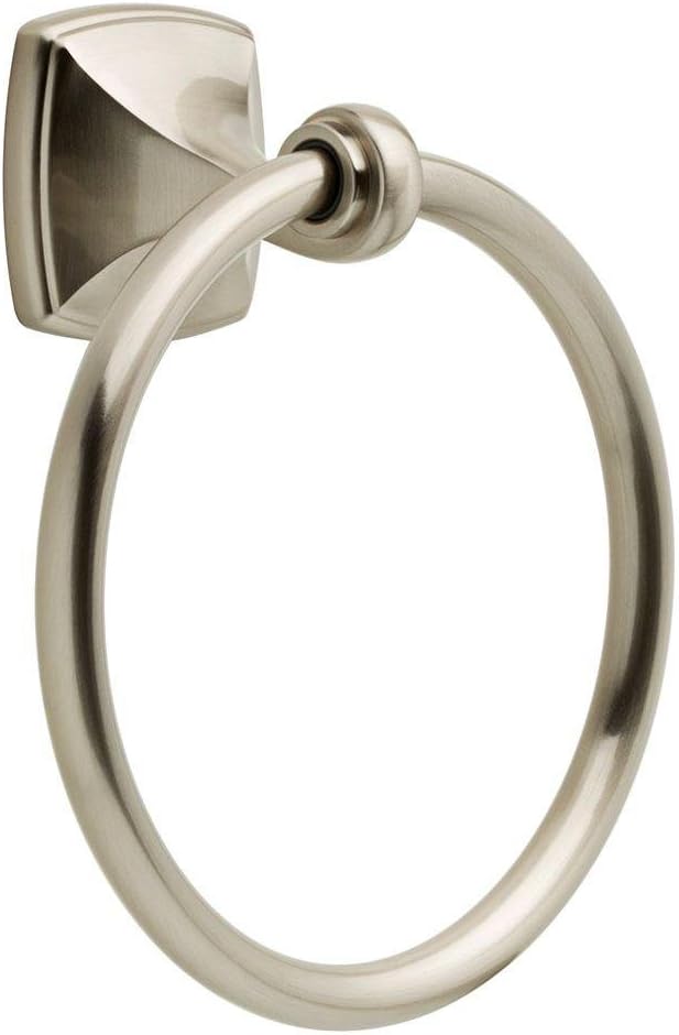 Delta Amaya Towel Ring in SpotShield Brushed Nickel