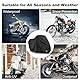 Motorrad Abdeckung, UV-Beständige und Wasserdicht, Motorrad Abdeckplane Motorrad Garage Plane, Abdeckplane für Motorrad, Fahrräder, Scooter, 245 * 105 * 125 cm