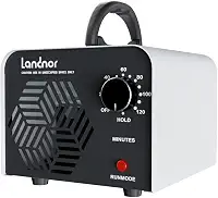 Gerador de ozônio 90.000 mg/h, desodorizador de purificador de ar de ozônio para áreas de 6.000 metros quadrados, remoção eficiente de odores para casa, porão, fumaça, quarto de animais de estimação