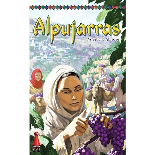 Doctor Finn's Games: Alpujarras - Strategy Board Game, Turn Based, Take On The Role of A Fruit Farmer, Ages 14+, 1-4 Players, 45 Min