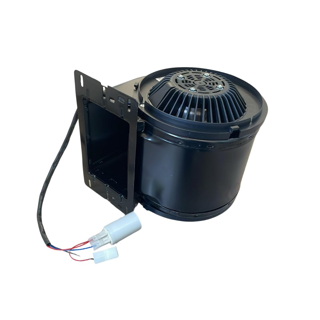 Xodo Store Ventilateur centrifuge longueur totale : 210 mm, dimensions de la buse : 160 x 92 mm, pour poêles à granulés DEVILLE, PUROS
