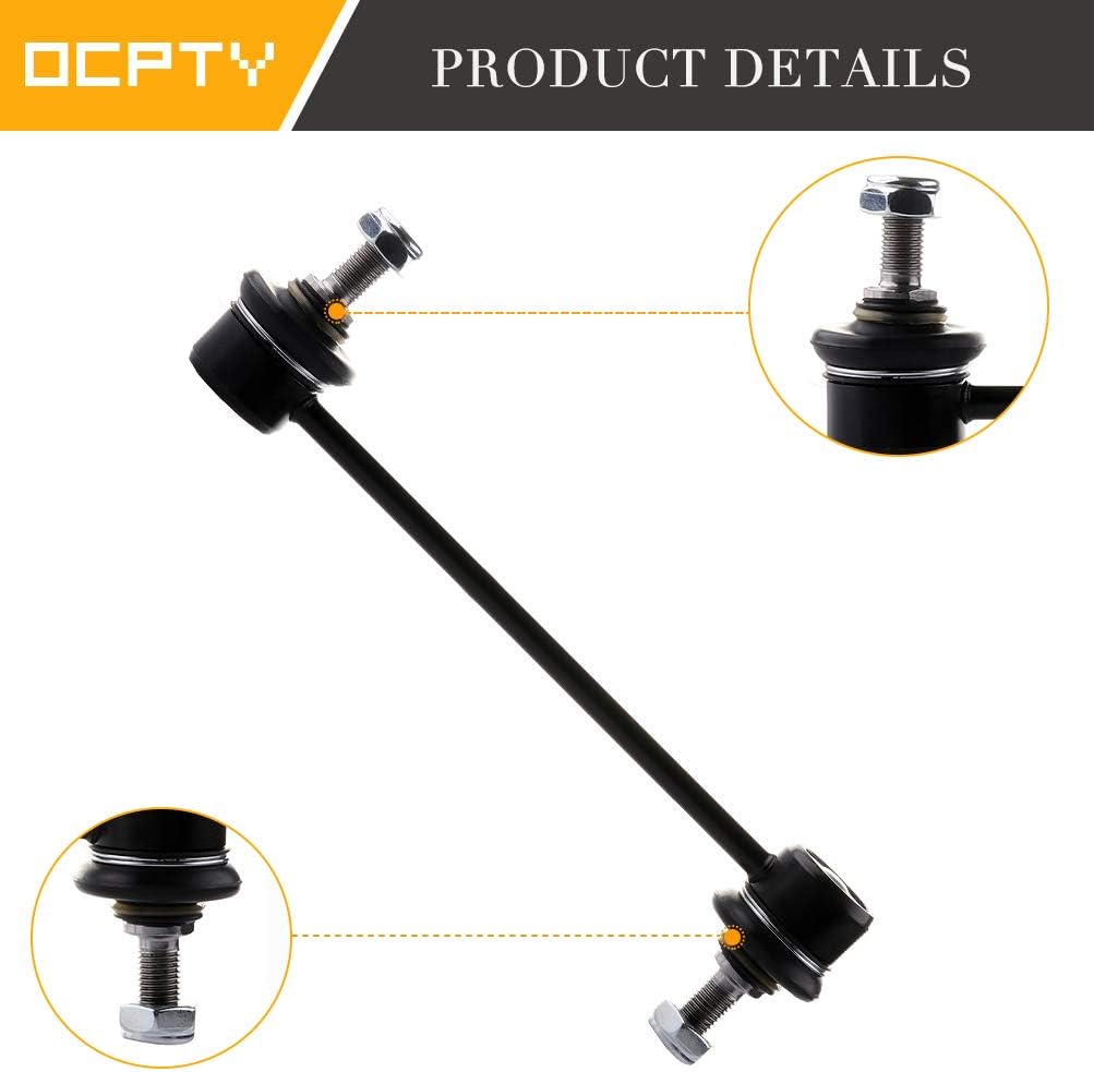 OCPTY - 4Pcs Suspension Kit Rear Lower Control Arm Rear Sway Bar Link - fit for 1999 2000 2001 2002 2003 2004 2005 For Hyundai Sonata 2001 2002 2003 2004 2005 2006 For Kia Optima K621852 K90370