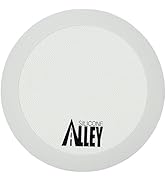 Non-stick Mat Pad [3 Pack] / Silicone Rolling Baking Pastry Mat Large Round 9.5" White