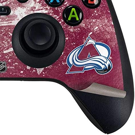 Skinit Decal Gaming Skin Compatible with Xbox Series X Controller - Officially Licensed NHL Colorado Avalanche Frozen Design