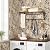 EchoSphere 16.9" x 118" Vintage Floral Peel and Stick Wallpaper Floral and Birds Wallpaper Beige Brown Removable Contact Paper Boho Botanical Self Adhesive Wall Paper for Bedroom Decorative Vinyl Roll
