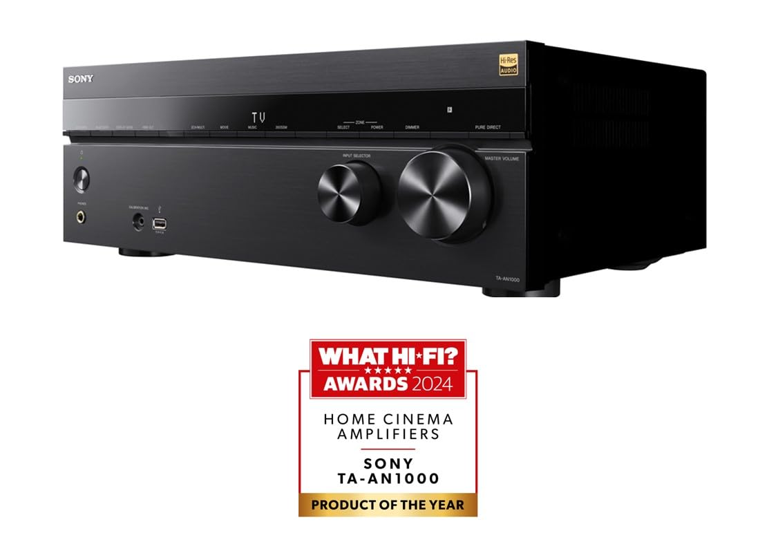 Sony TA-AN1000 Amplificador AV 8K de 7.2 Canales con 360 Sonido Espacial