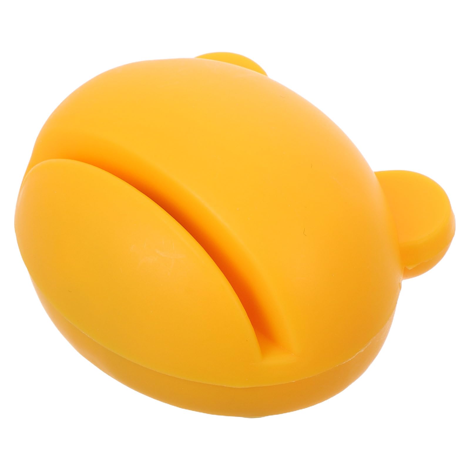 TIDTALEO Manual Two-Stage Knife Sharpener Tool for Kitchen Chef Knives and Scissors Yellow Handle Angle Sharpening Rod for
