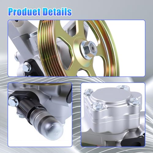 Image of 21-5193 Power Steering Pump with Pulley for 2006-2011 Ridgeline V6 3.5L | Replace 215193 AA121-5193 56110RJEA01 55-5824 36P0855 78-8122