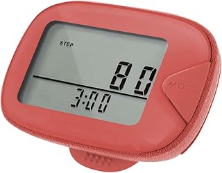 CR-873 Pedômetro de caminhada LCD multifuncional Contador de passos com clipe Calorias de distância de passos para academia de caminhada Fitn Calorias esportes ao ar livre