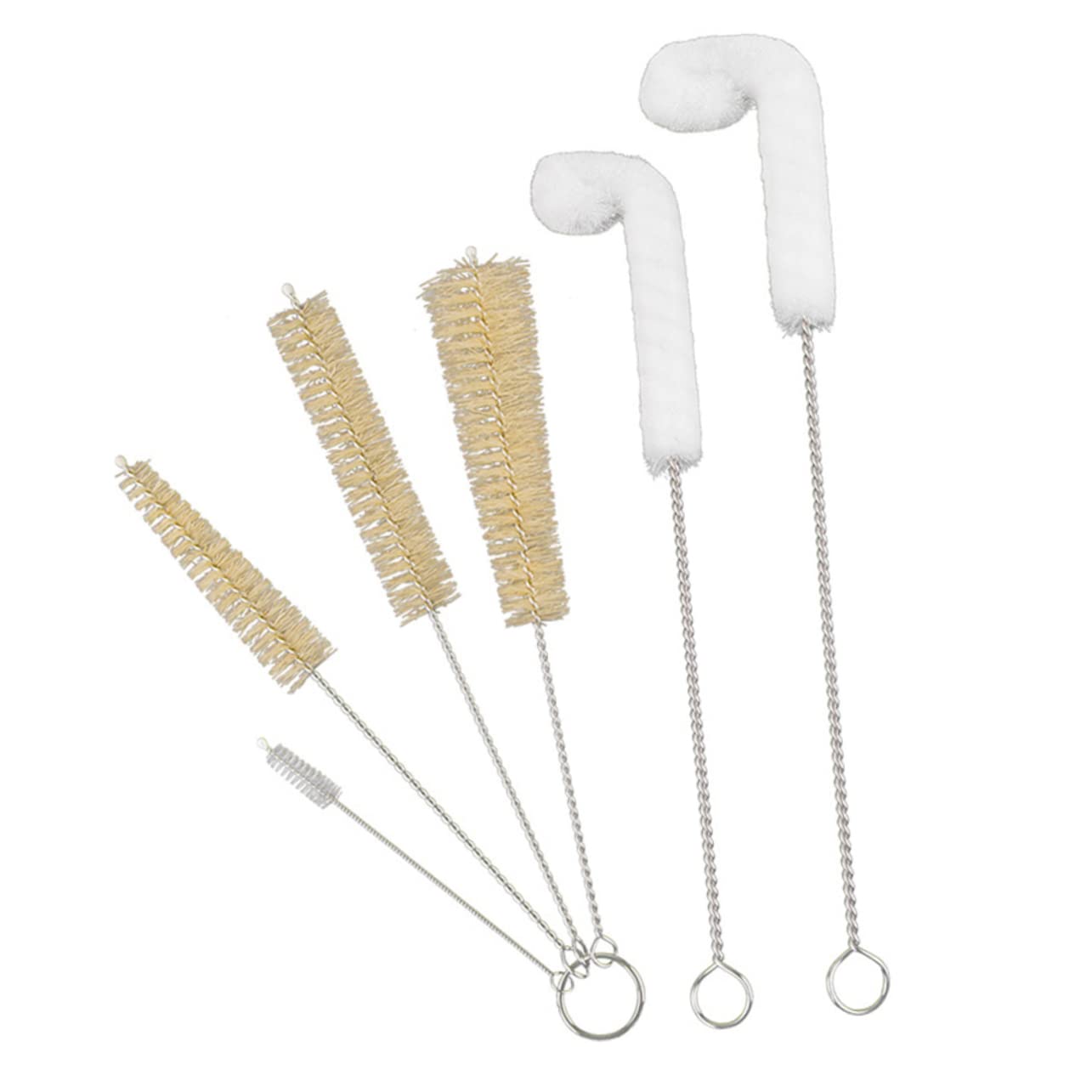 Healeved 3 Sets Straw Cleaner Pipe Cleaning Brush Glassware Cleaning Brush Cup Cleaner Brush Sponge Bottle Brush Limpiador De Biberones De Tea Cup Washing Brush Straw Cleaning Brush