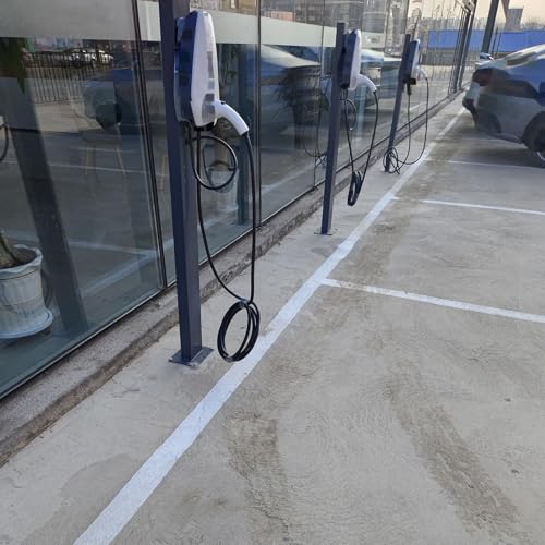 Borne de recharge véhicule électrique 1500mm pour éviter les câbles au sol - 8
