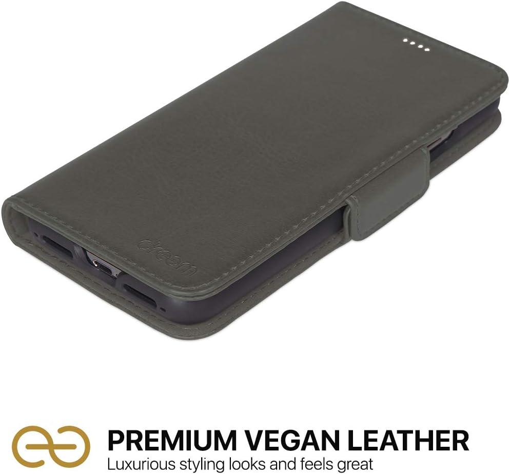 Review Discount Dreem Fibonacci 2-in-1 Wallet-Case for Apple iPhone 11 Pro - Luxury Vegan Leather, Magnetic Detachable Shockproof Phone Case, RFID Card Protection, 2-Way Flip Stand - Grey Get Discount Offer Dreem Fibonacci 2-in-1 Wallet-Case for Apple iPhone 11 Pro - Luxury Vegan Leather, Magnetic Detachable Shockproof Phone Case, RFID Card Protection, 2-Way Flip Stand - Grey