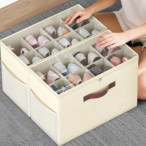 Sac de rangement de voyage pour chaussures avec 8 compartiments - 2