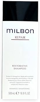 Amazon.com : Milbon Repair Restorative Shampoo Big Pack 16.9 oz