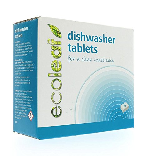 Ecoleaf | Dishwasher Tablets | 2 x 70 tablets